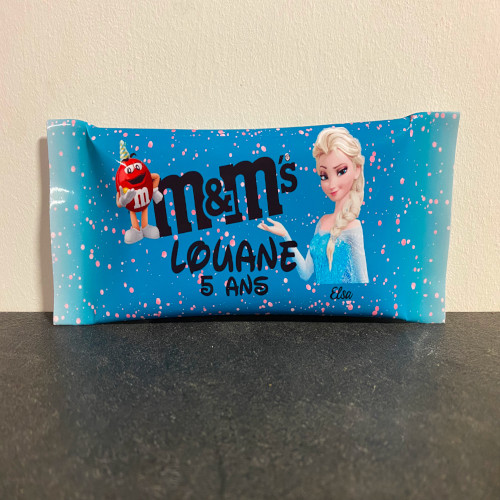 Paquet de M&M's Thème Princesse Disney 2 Paquet de M&M's Thème Princesse Disney 2